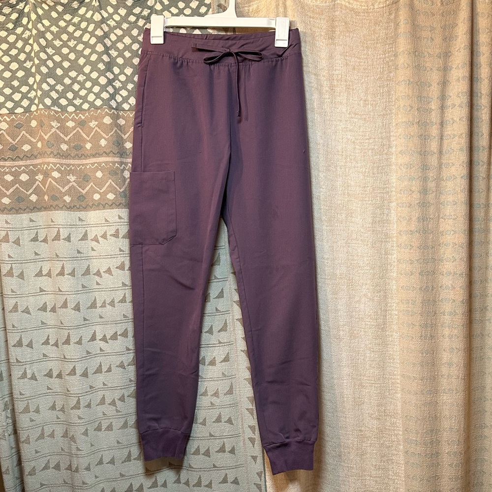 Mandala scrubs high waisted jogger